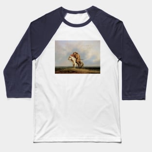 The Lost Greenhorn by Alfred Jacob Miller Baseball T-Shirt